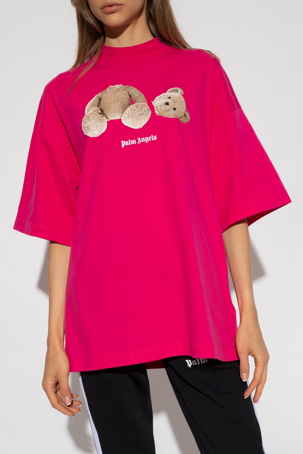 Pink T - SchaferandweinerShops GB - shirt with logo Palm